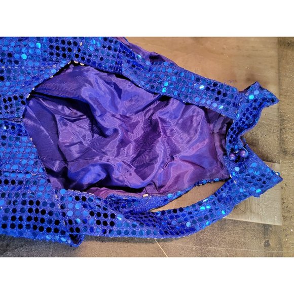 Blue Roberta sequin dress prom formal - Picture 8 of 8